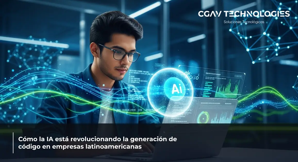 Read more about the article Cómo la IA está revolucionando la generación de código en empresas latinoamericanas
